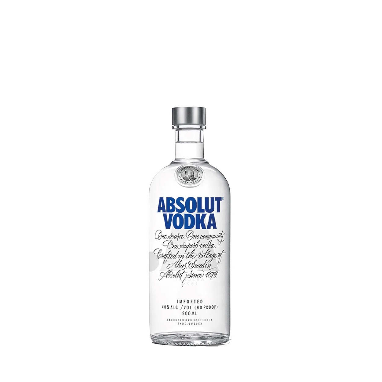 VODKA ABSOLUT 500CC Flaming