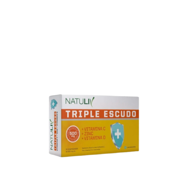 NATULIV TRIPLE ESCUDO ENA 30 CAP