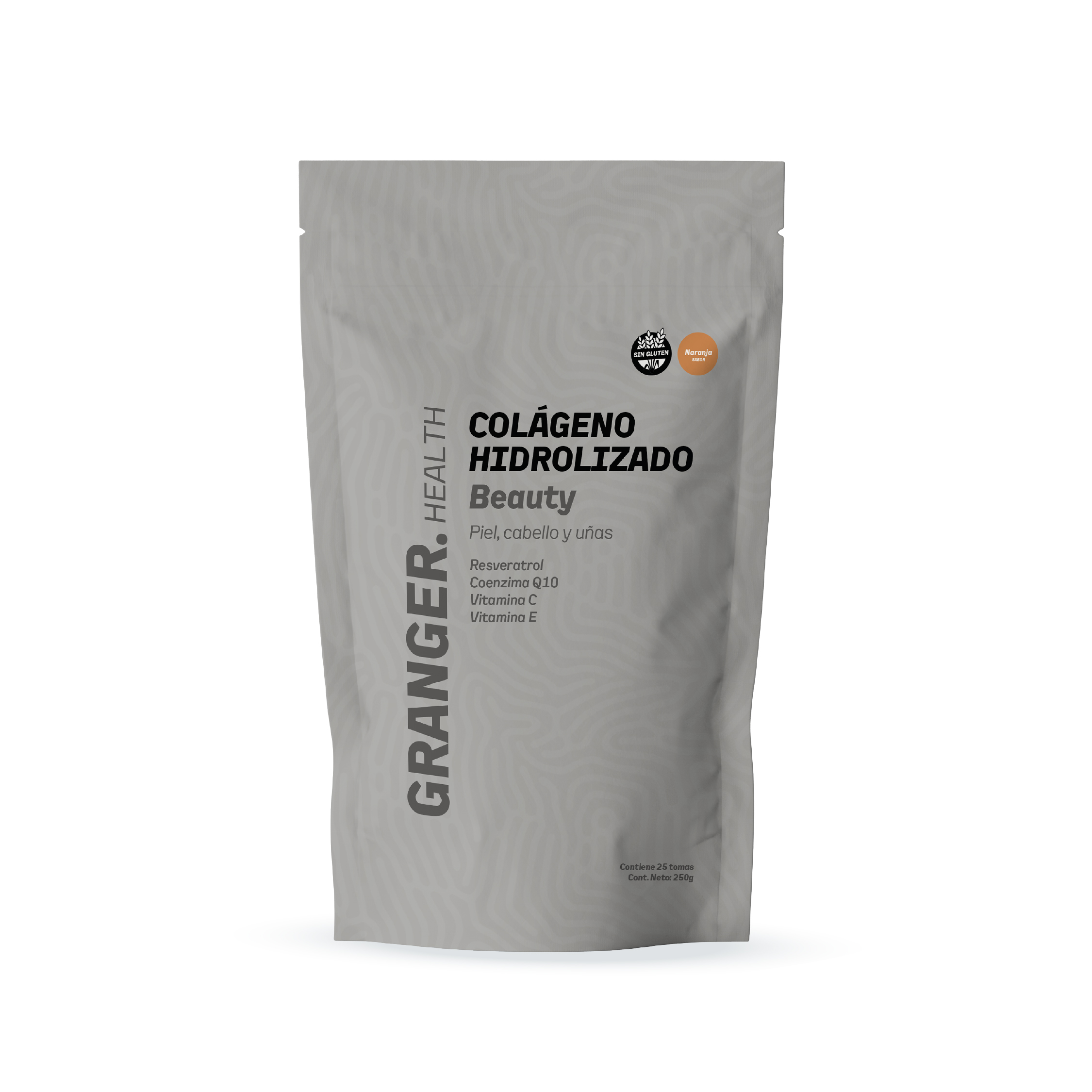 COLAGENO HIDROLIZADO BEAUTY NARANJA GRANGER ACTIVE 250GR