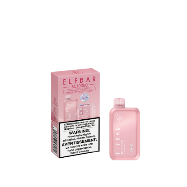 VAPER ELF BAR 10K STRAWBERRY ICE