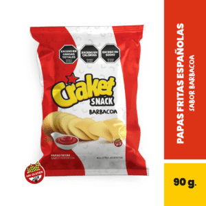 PAPAS FRITAS BARBACOA CRAKET 90G