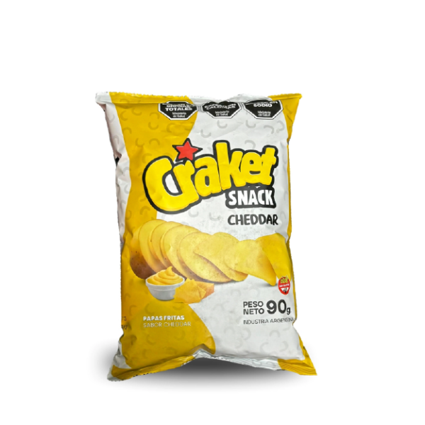 PAPAS FRITAS CHEDDAR CRAKET 90G