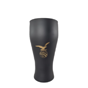 VASO NEGRO TAPIN BRANCA DORADO 1L