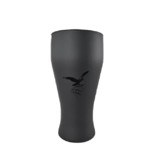 VASO NEGRO TAPIN BRANCA TRANSPARENTE 1L