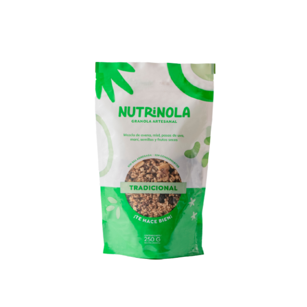 GRANOLA TRADICIONAL 250G NUTRINOLA