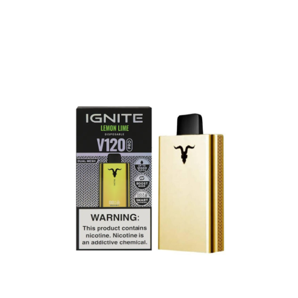 VAPER IGNITE GOLD V120 LEMON LIME