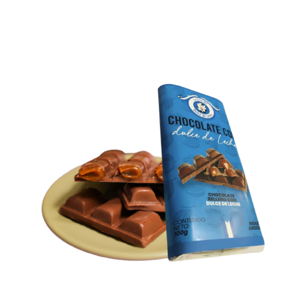 TABLETA CHOCOLATE CON LECHE 100G LA CASA DEL DULCE DE LECHE