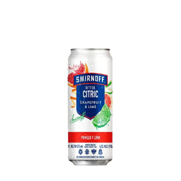 LATA SMIRNOFF ICE GRAPE/LIME 473CC