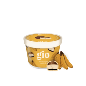 BANANA SPLIT CON DDL & COOKIES BAÑADA EN CHOCOLATE GIO