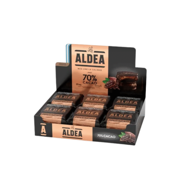 ALFAJOR LA ALDEA 70% X12