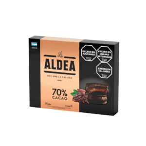 ALFAJOR LA ALDEA 70% X6