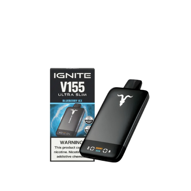 VAPER IGNITE ULTRA BLACK V155 BLUEBERRY ICE