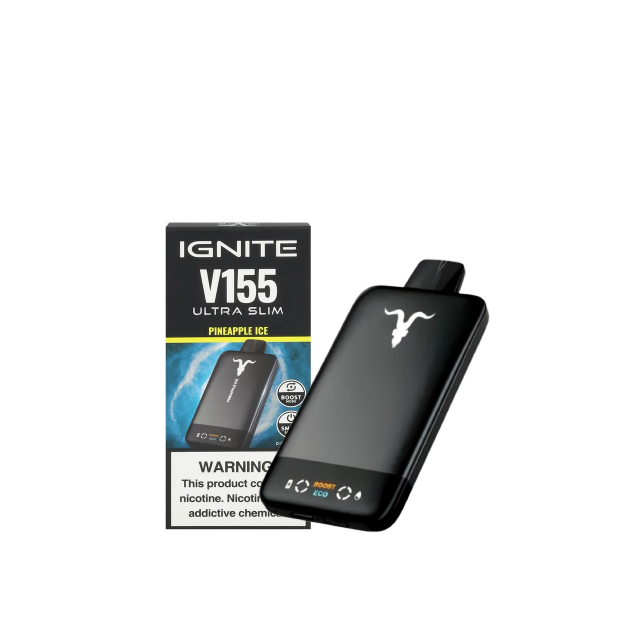 VAPER IGNITE ULTRA BLACK V155 PINEAPPLE ICE