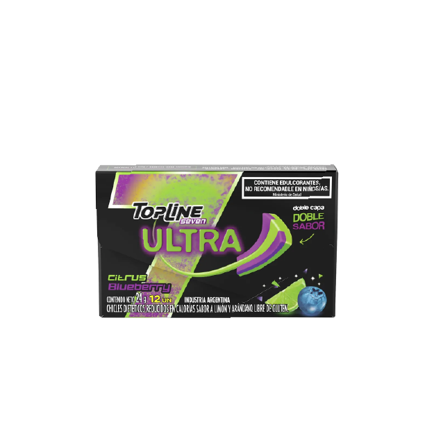 CHICLES TOP LINE SEVEN DOBLE SABOR