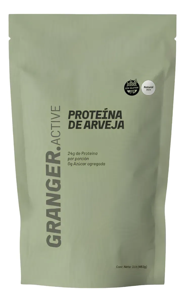 PROTEINA DE ARVEJA VAINILLA GRANGER VEGAN 453GR
