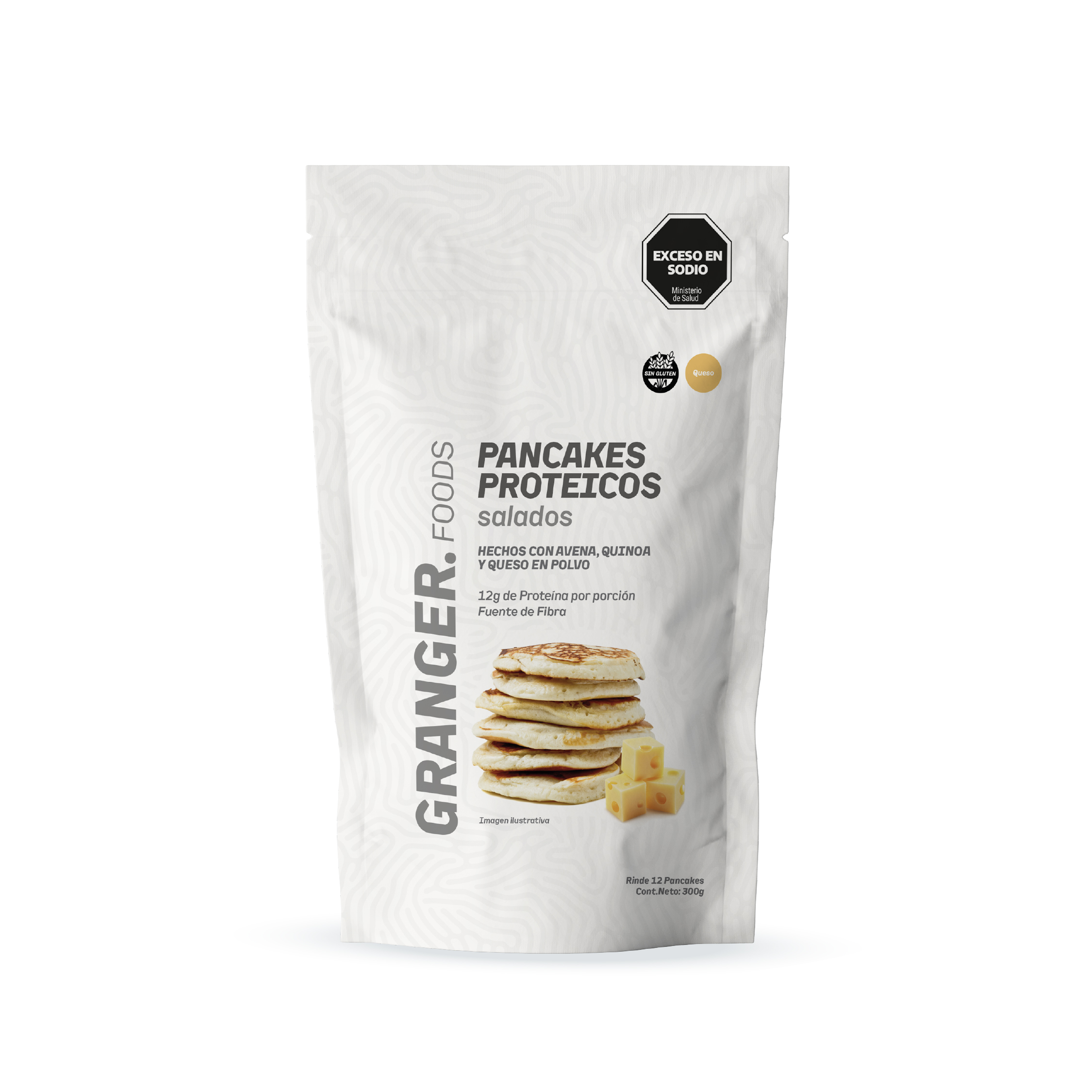 PANCAKES PROTEICOS QUESO GRANGER FOODS 300GR