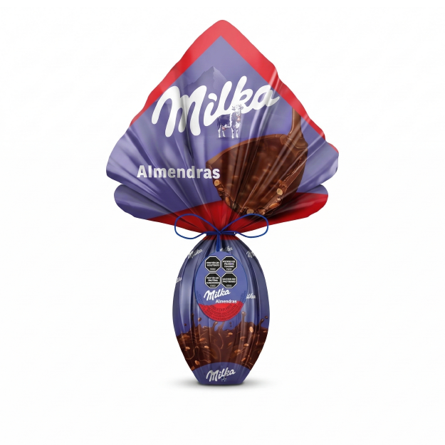 2x1 HUEVO MILKA CHOCOLATE LECHE ALMENDRAS 200G