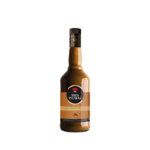 LICOR DULCE DE LECHE CON ALMENDRAS TRES PLUMAS 750CC