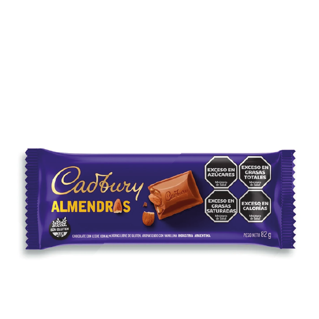 CHOCOLATE CADBURY ALMENDRAS 80G
