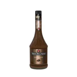 LICOR CHOCOLATE TRES PLUMAS 750CC