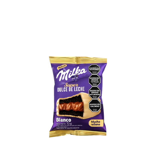 ALFAJOR MILKA SUPER DDL BLANCO 70G
