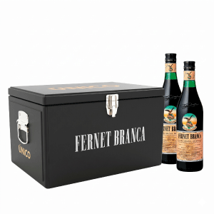 CONSERVADORA ALUMINIO BRANCA + 2 FERNET 750CC