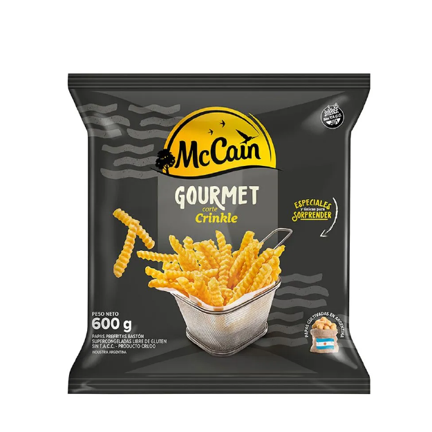 MCCAIN BOLSA CRINKLE 600G