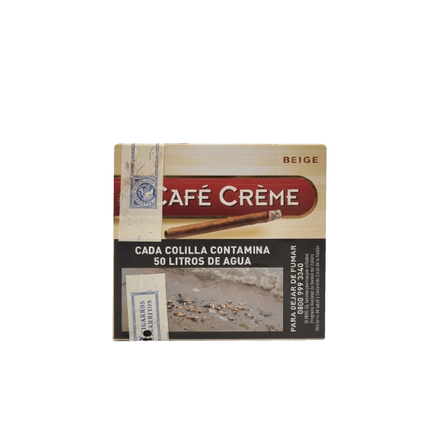BOX X 10 PURITOS CAFE CREME BEIGE