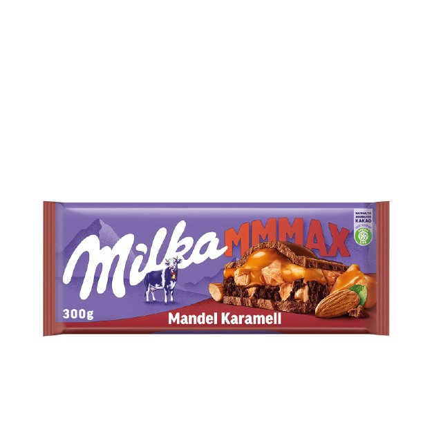 MILKA IMPORTADO ALMOND CARAMEL 300G