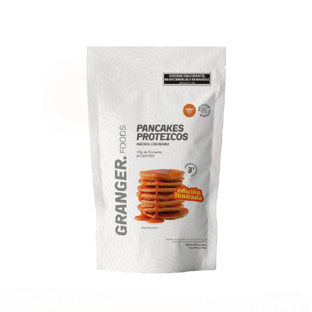 PANCAKES PROTEICOS DULCE DE LECHE GRANGER FOODS 300GR