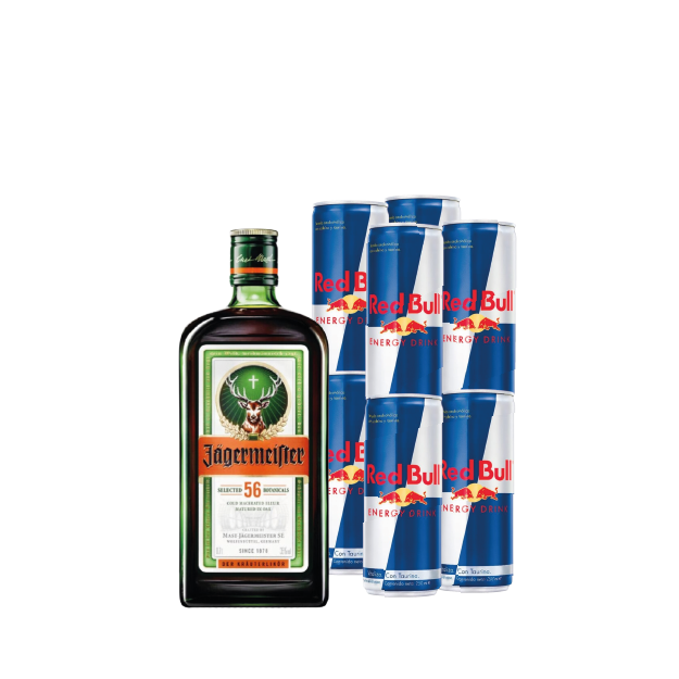 GANGA 5: 1 JAGER 700CC + 8 RED BULL 250CC