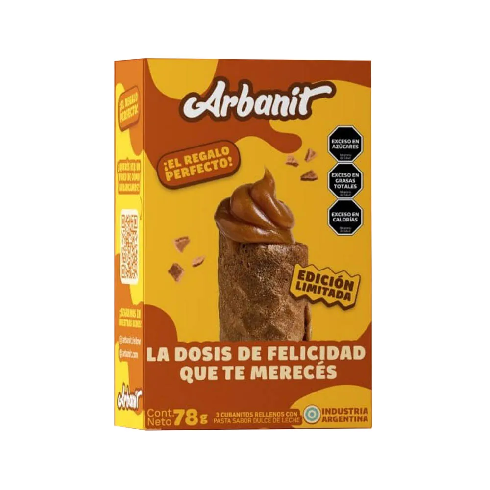 CUBANITO ARBANIT RELLENO X3