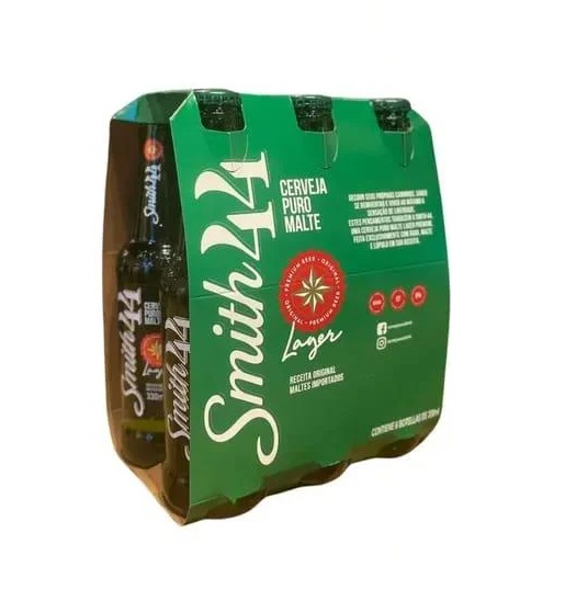 PACK X6 BOTELLA SMITH 44 330CC