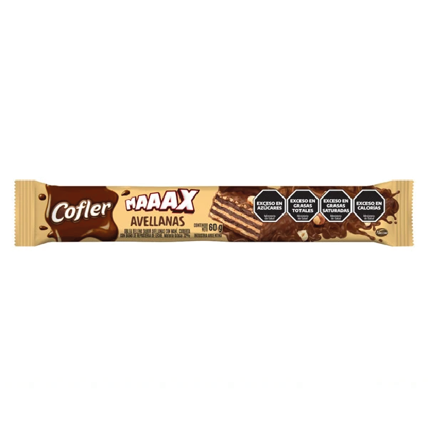 OBLEA COFLER AVELLANA MAX 60G