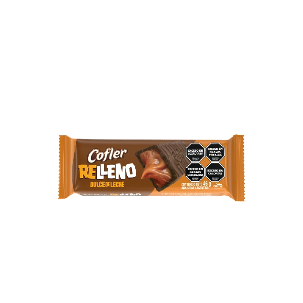 COFLER RELLENO DULCE DE LECHE 46G