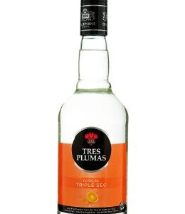 CURACAO TRIPLE SEC TRES PLUMAS